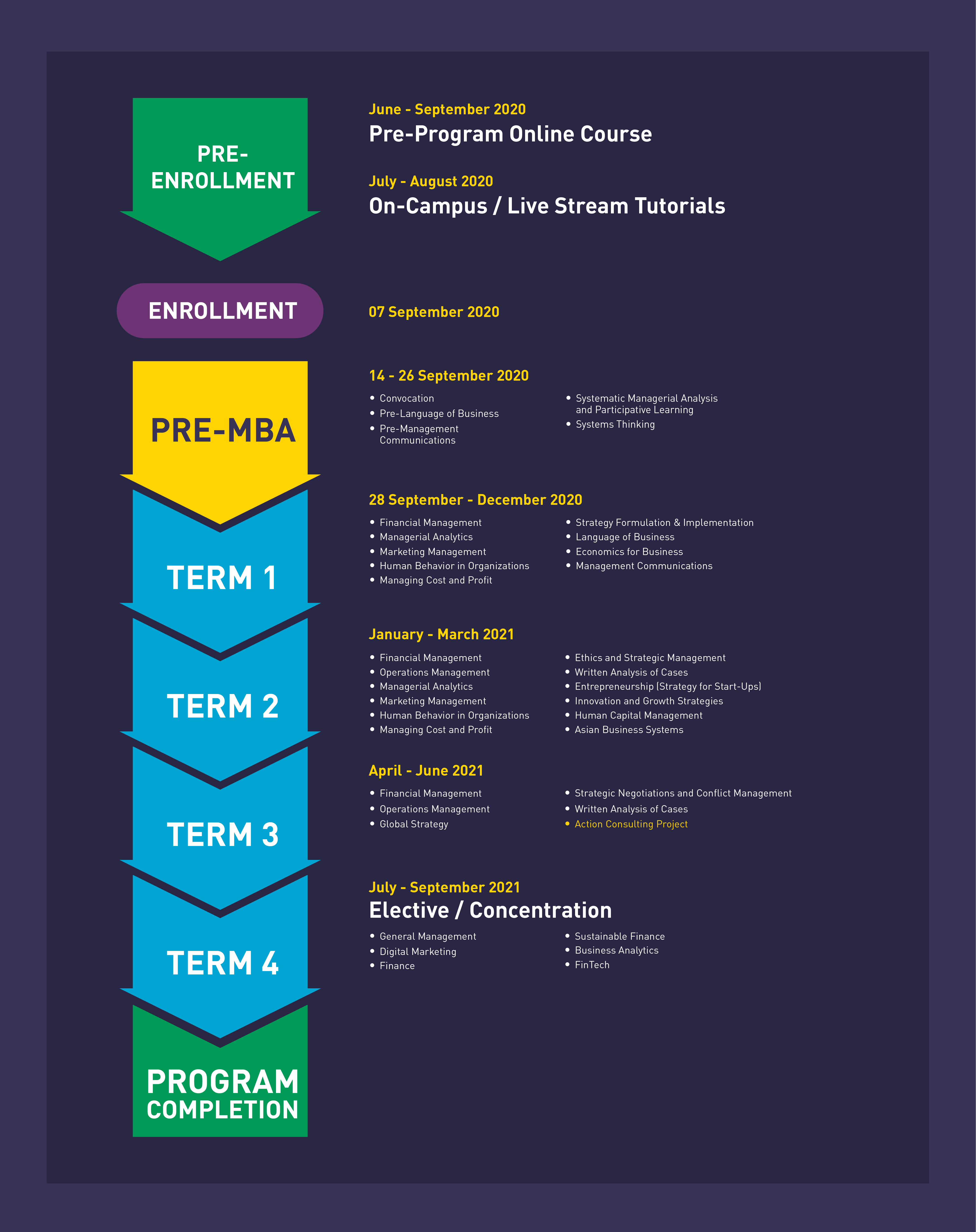 Academic Experience Infographics