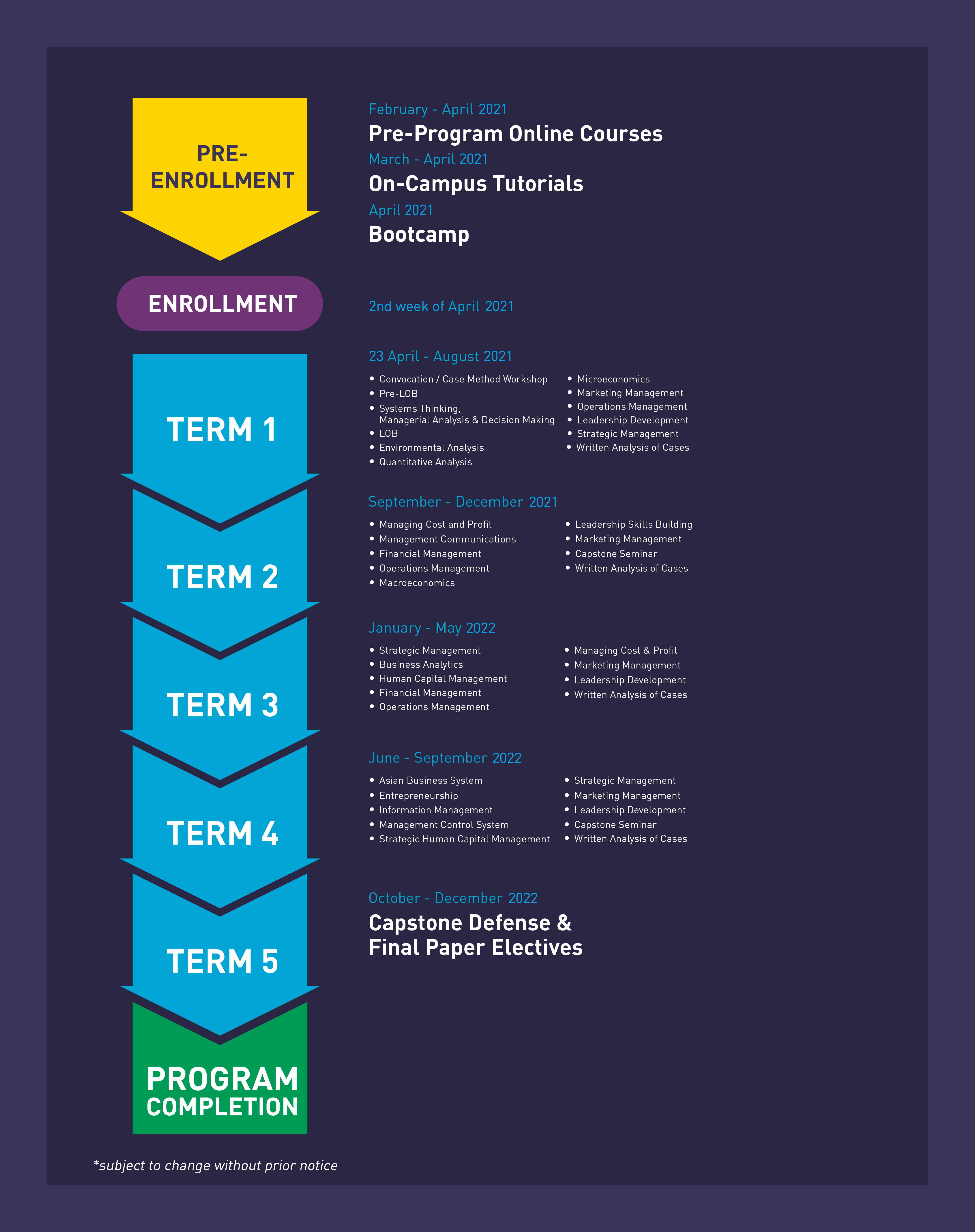 Academic Experience Infographics