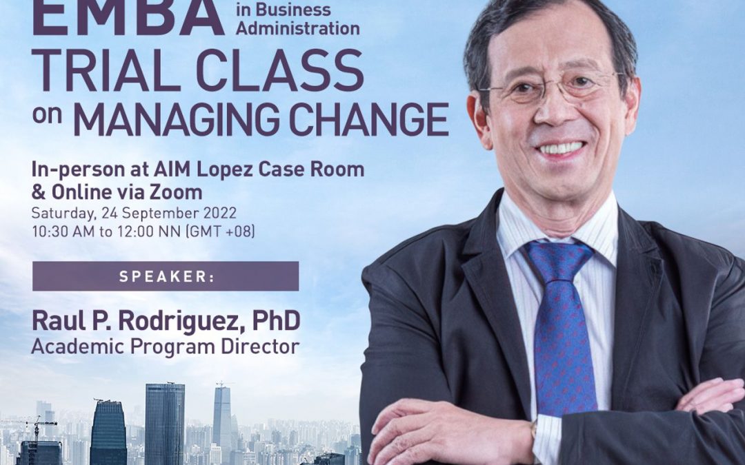 Executive MBA Trial Class on Managing Change