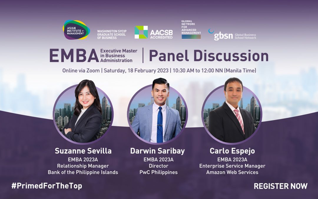 Executive MBA Panel Discussion