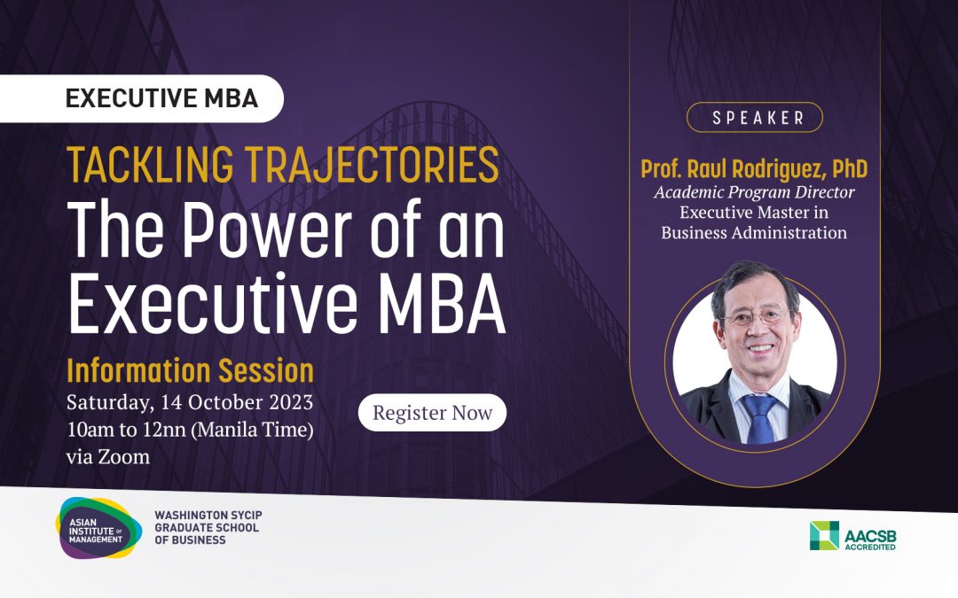 Tackling Trajectories: The Power of an Executive MBA