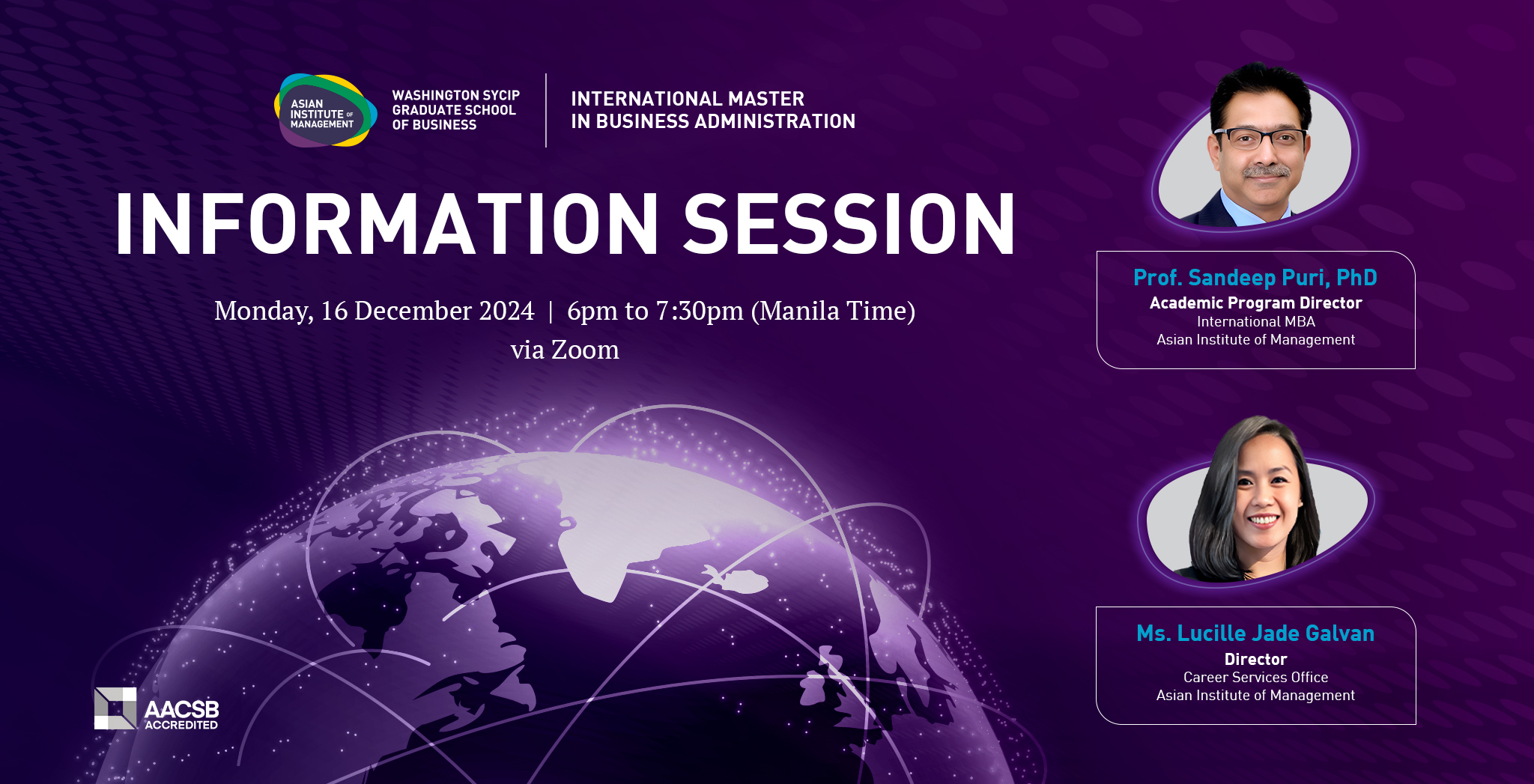 International Master in Business Administration Information Session